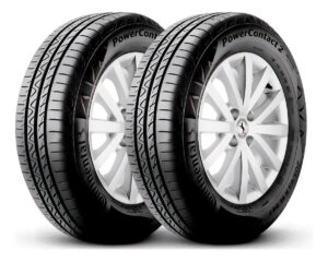 Kit 2 Pneus 185/65R15 Continental PowerContact 2 88H Aro 15