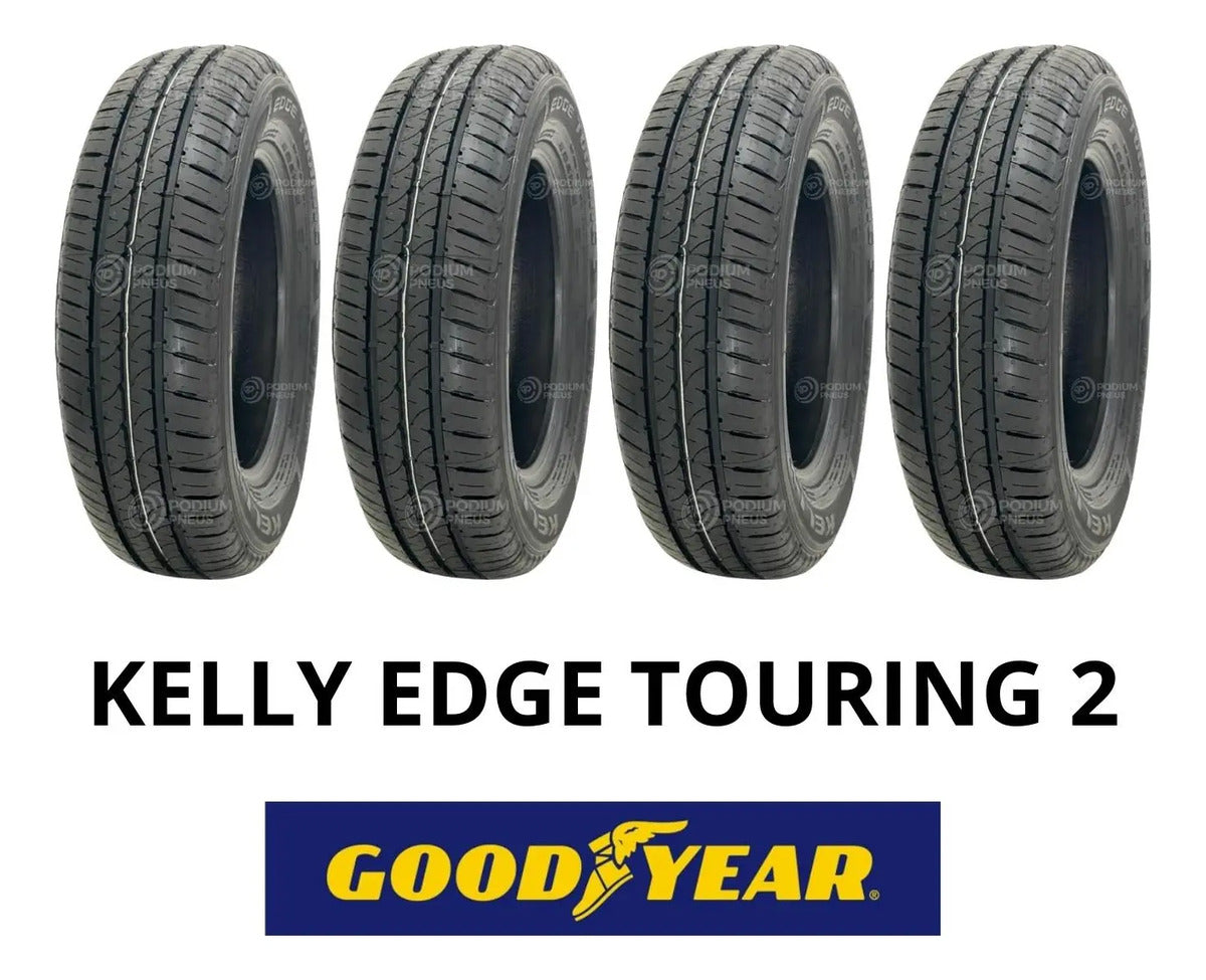 Kit 4 Unidades 165/70 R13 Kelly Edge Touring Goodyear Aro 13 - Imagem 2